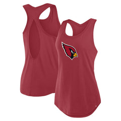 Arizona Cardinals Women's Iron Fan Tank Top - Cardinal - Fanatics