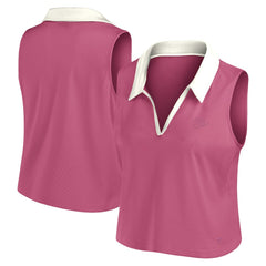Kansas City Chiefs Women's Studio Wellness V-Neck Tank Top - Pink - Fanatics