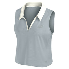 Philadelphia Eagles Women's Studio Wellness V-Neck Tank Top - Gray - Fanatics
