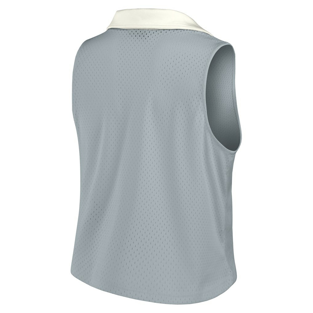 Philadelphia Eagles Women's Studio Wellness V-Neck Tank Top - Gray - Fanatics