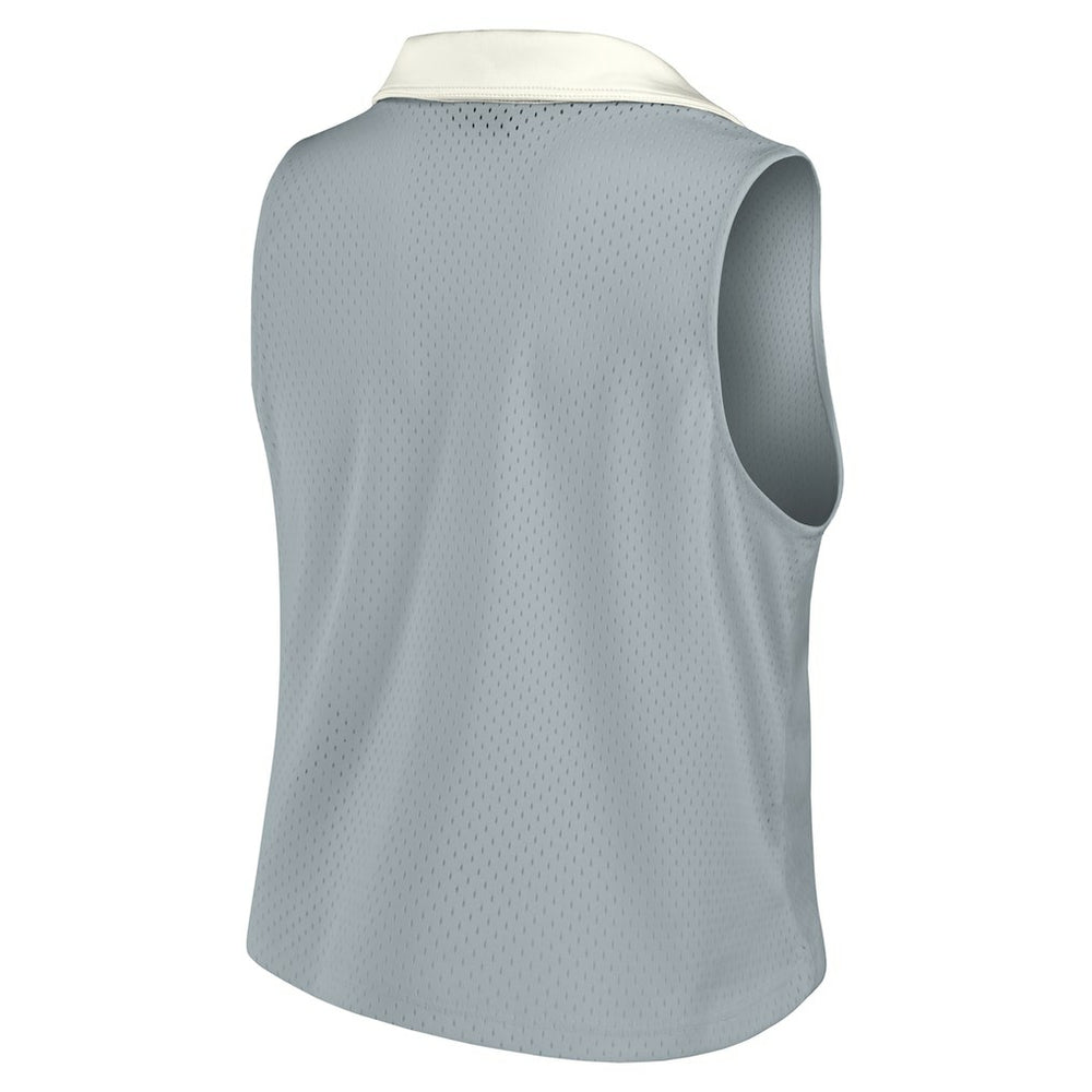 Philadelphia Eagles Women's Studio Wellness V-Neck Tank Top - Gray - Fanatics