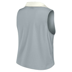 Philadelphia Eagles Women's Studio Wellness V-Neck Tank Top - Gray - Fanatics