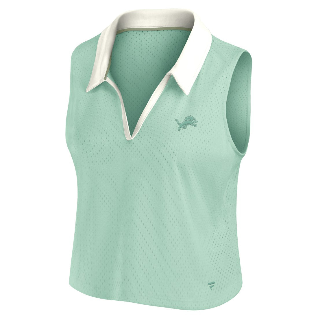 Detroit Lions Women's Studio Wellness V-Neck Tank Top - Mint - Fanatics