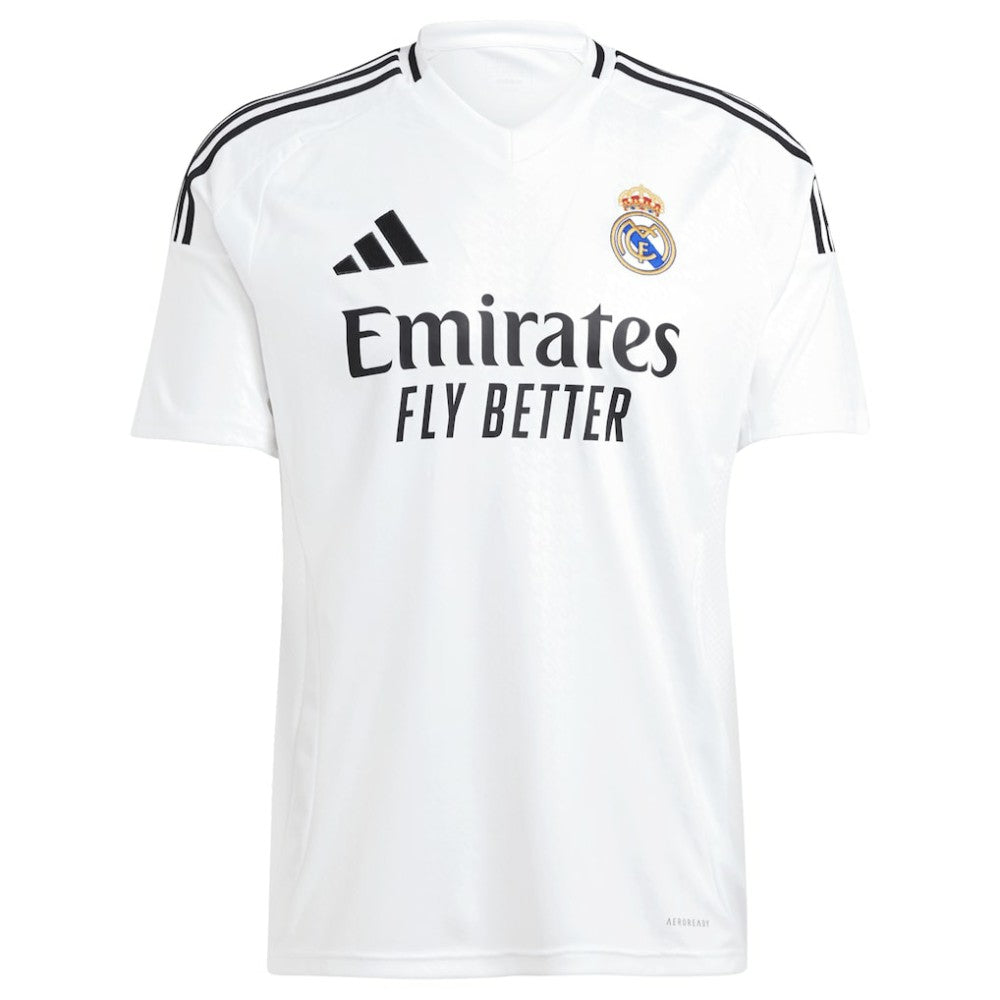 Adidas - Vini Jr. Real Madrid 2024/25 Home Replica Player Jersey - White