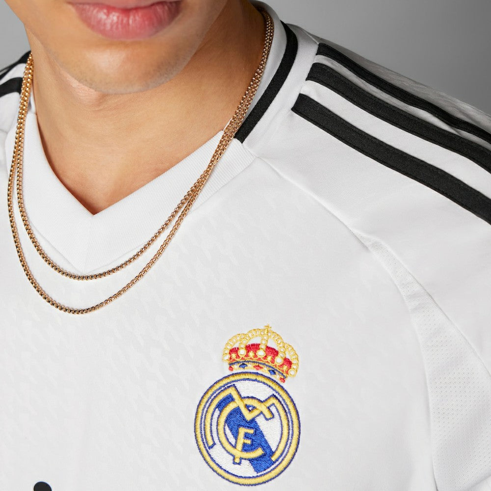 Adidas - Vini Jr. Real Madrid 2024/25 Home Replica Player Jersey - White