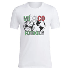 Adidas - Mexico National Team Around The World T-Shirt - White