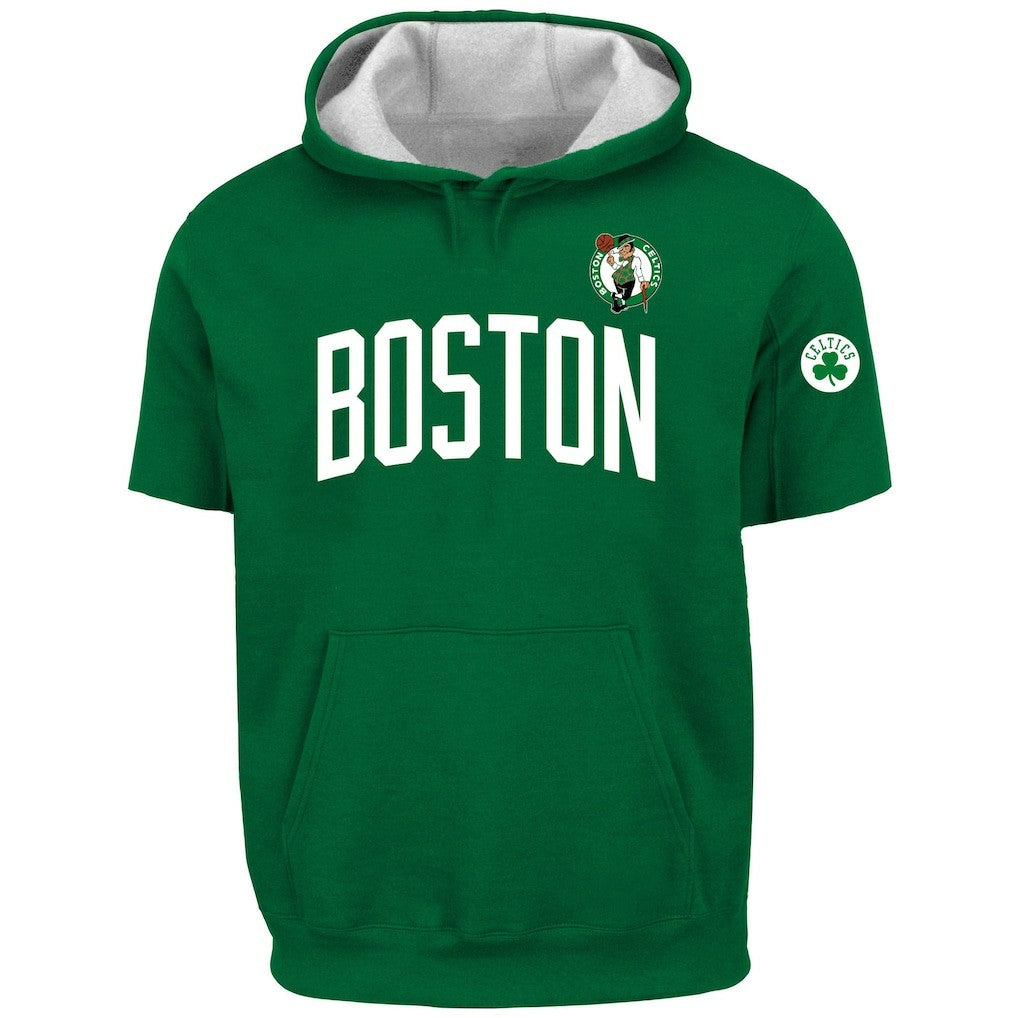 Fanatics Jayson Tatum Boston Celtics Big & Tall Short Sleeve Hoodie Kelly Green