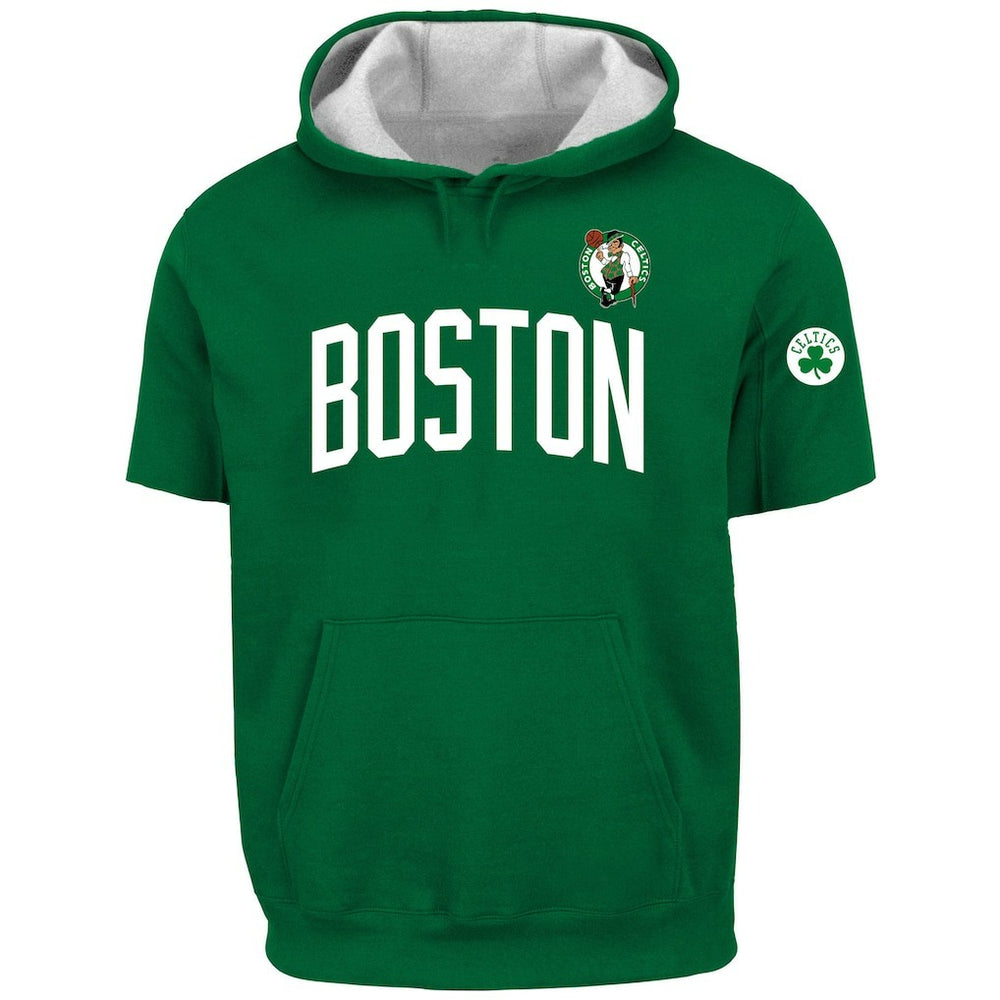 Fanatics Jayson Tatum Boston Celtics Big & Tall Short Sleeve Hoodie Kelly Green