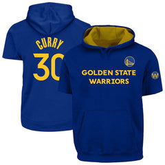 Fanatics Stephen Curry Golden State Warriors Big & Tall Short Sleeve Hoodie Royal