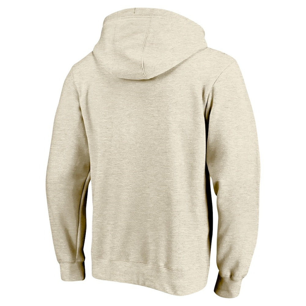 Stephen Curry Golden State Warriors Profile Big & Tall Player Double Face Tri-Blend Pullover Hoodie Cream