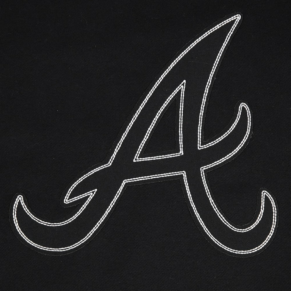 Atlanta Braves Pro Standard Paint The City Dropped Shoulder Pullover Sweatshirt Near Me