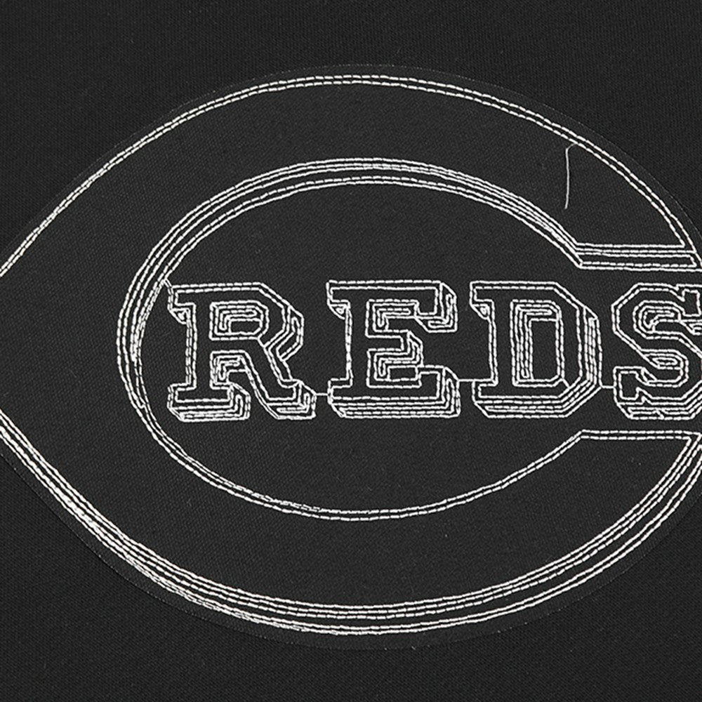 Cincinnati Reds Pro Standard Paint The City Dropped Shoulder Pullover Sweatshirt Discount