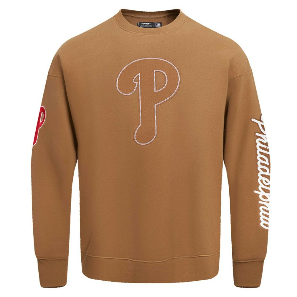Philadelphia Phillies Pro Standard Paint The City Dropped Shoulder Pullover Sweatshirt Online