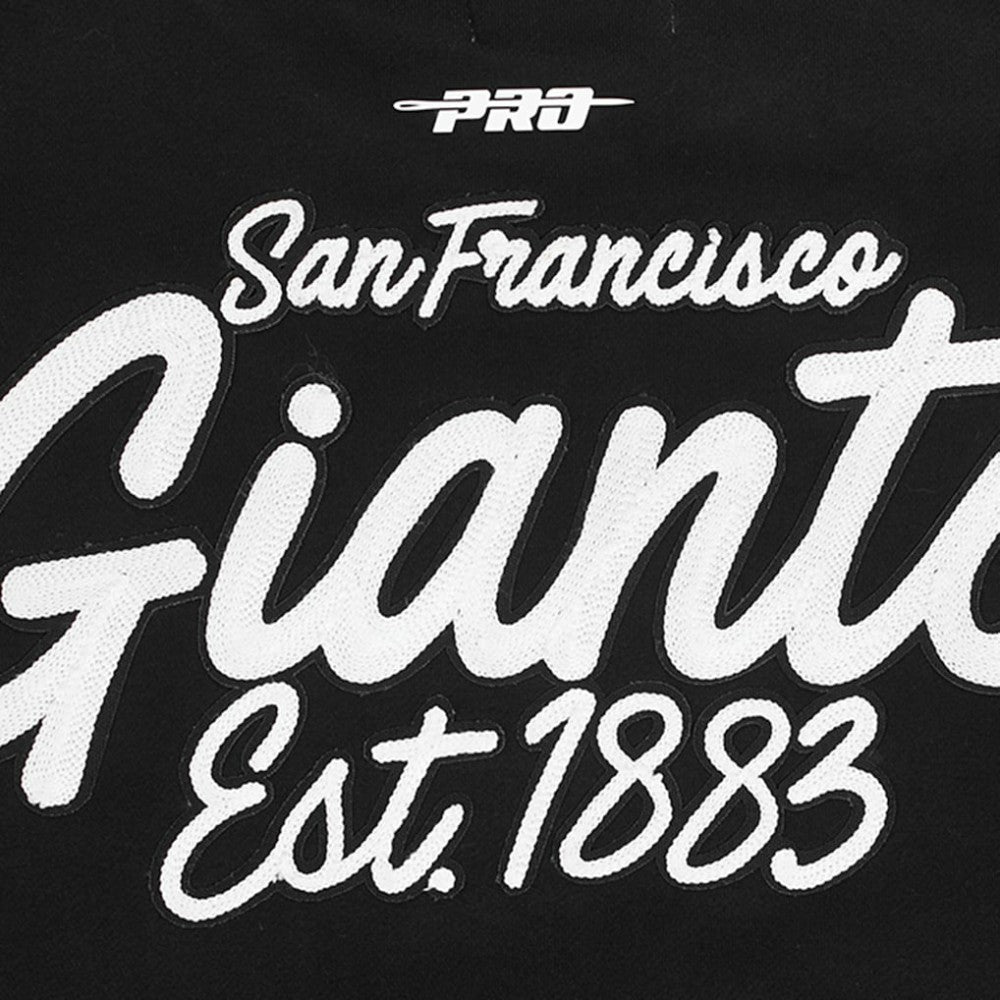 San Francisco Giants Pro Standard Paint The City Dropped Shoulder Pullover Sweatshirt Discount