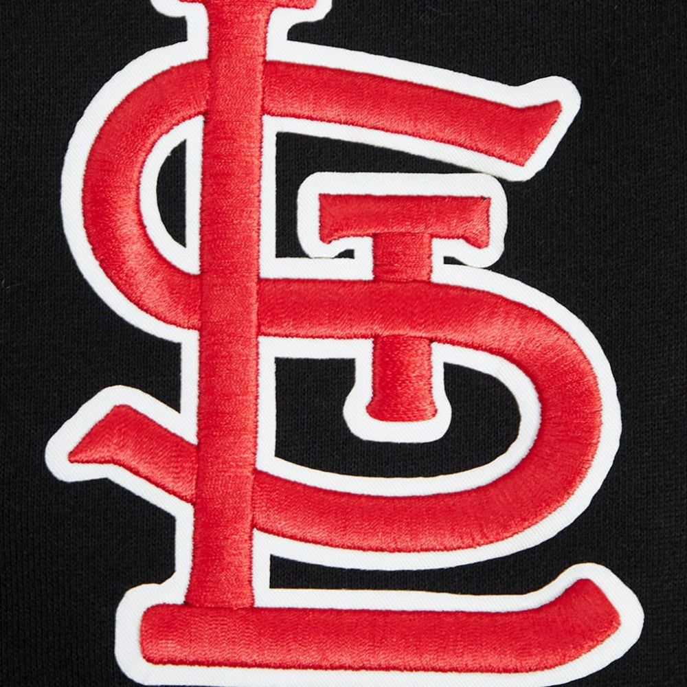 St. Louis Cardinals Pro Standard Paint The City Dropped Shoulder Pullover Sweatshirt Outlet