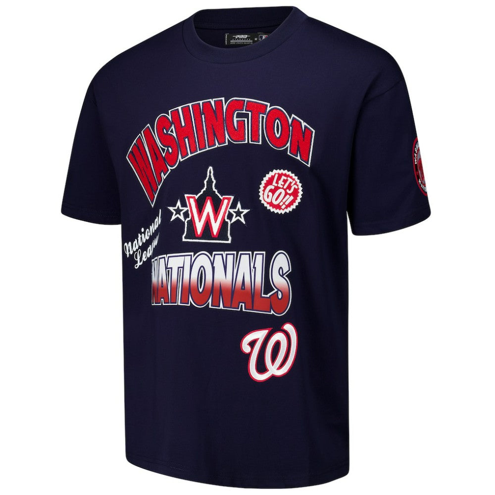 Washington Nationals Pro Standard Turn It Up Dropped Shoulder T-Shirt Online
