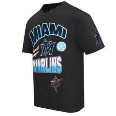 Miami Marlins Pro Standard Turn It Up Dropped Shoulder T-Shirt Online