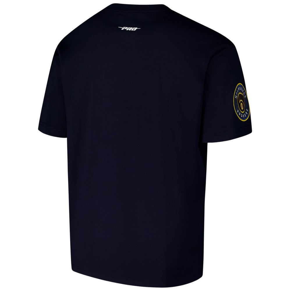 Milwaukee Brewers Pro Standard Turn It Up Dropped Shoulder T-Shirt Near Me