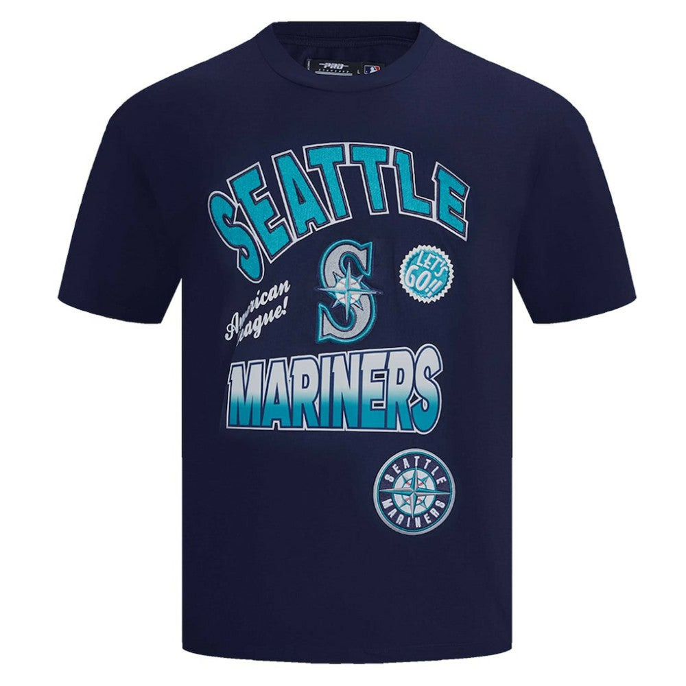 Seattle Mariners Pro Standard Turn It Up Dropped Shoulder T-Shirt for sale