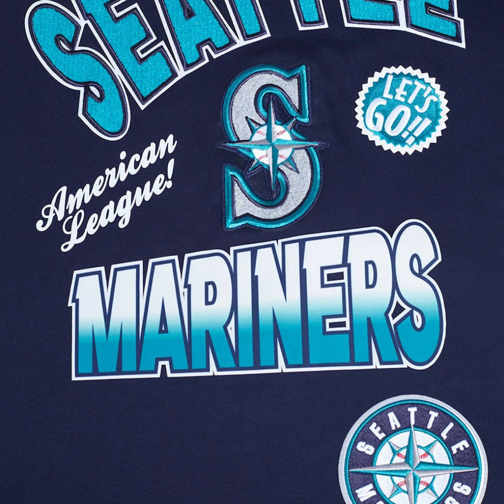 Seattle Mariners Pro Standard Turn It Up Dropped Shoulder T-Shirt for sale