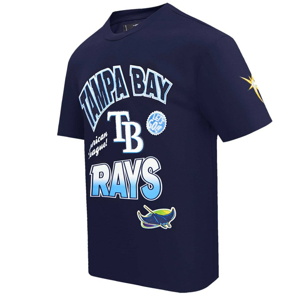 Tampa Bay Rays Pro Standard Turn It Up Dropped Shoulder T-Shirt Sale