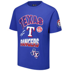 Texas Rangers Pro Standard Turn It Up Dropped Shoulder T-Shirt Near Me
