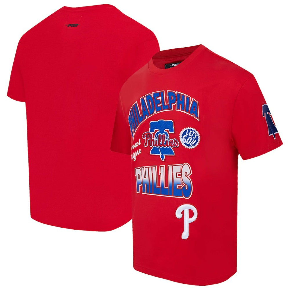 Philadelphia Phillies Pro Standard Turn It Up Dropped Shoulder T-Shirt Online
