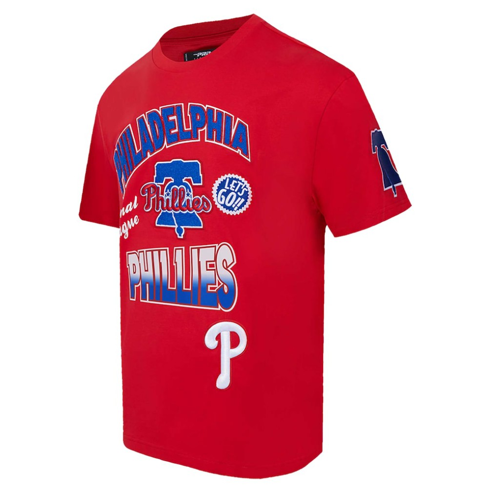 Philadelphia Phillies Pro Standard Turn It Up Dropped Shoulder T-Shirt Online