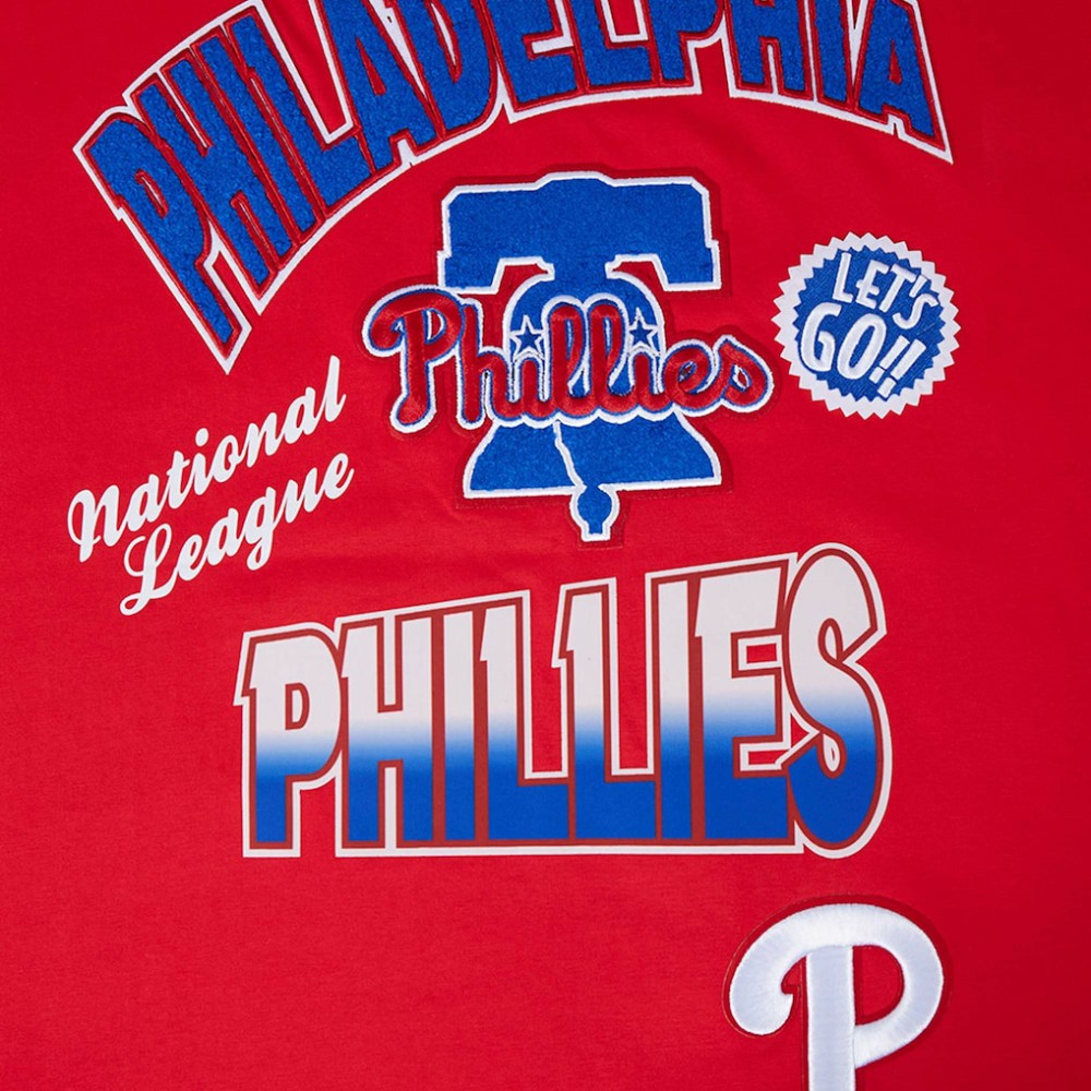 Philadelphia Phillies Pro Standard Turn It Up Dropped Shoulder T-Shirt Online