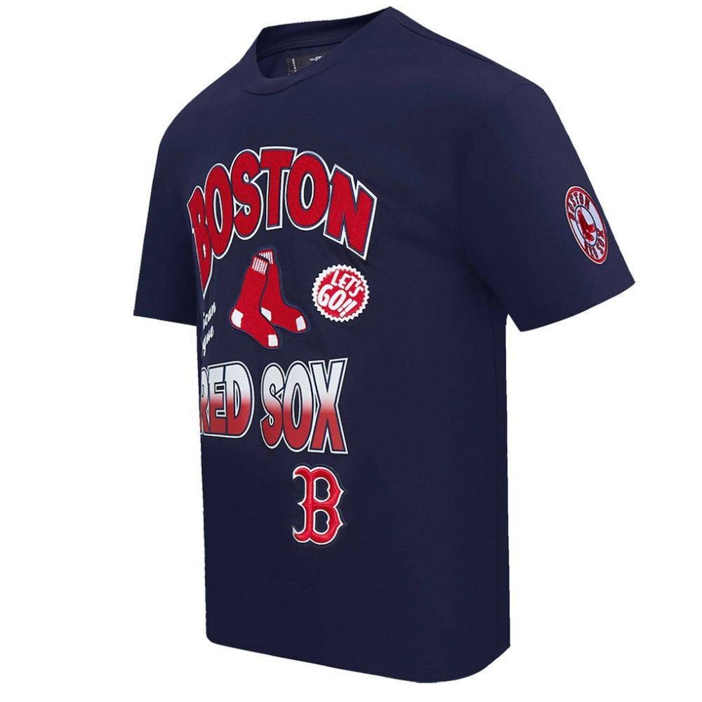 Boston Red Sox Pro Standard Turn It Up Dropped Shoulder T-Shirt Outlet