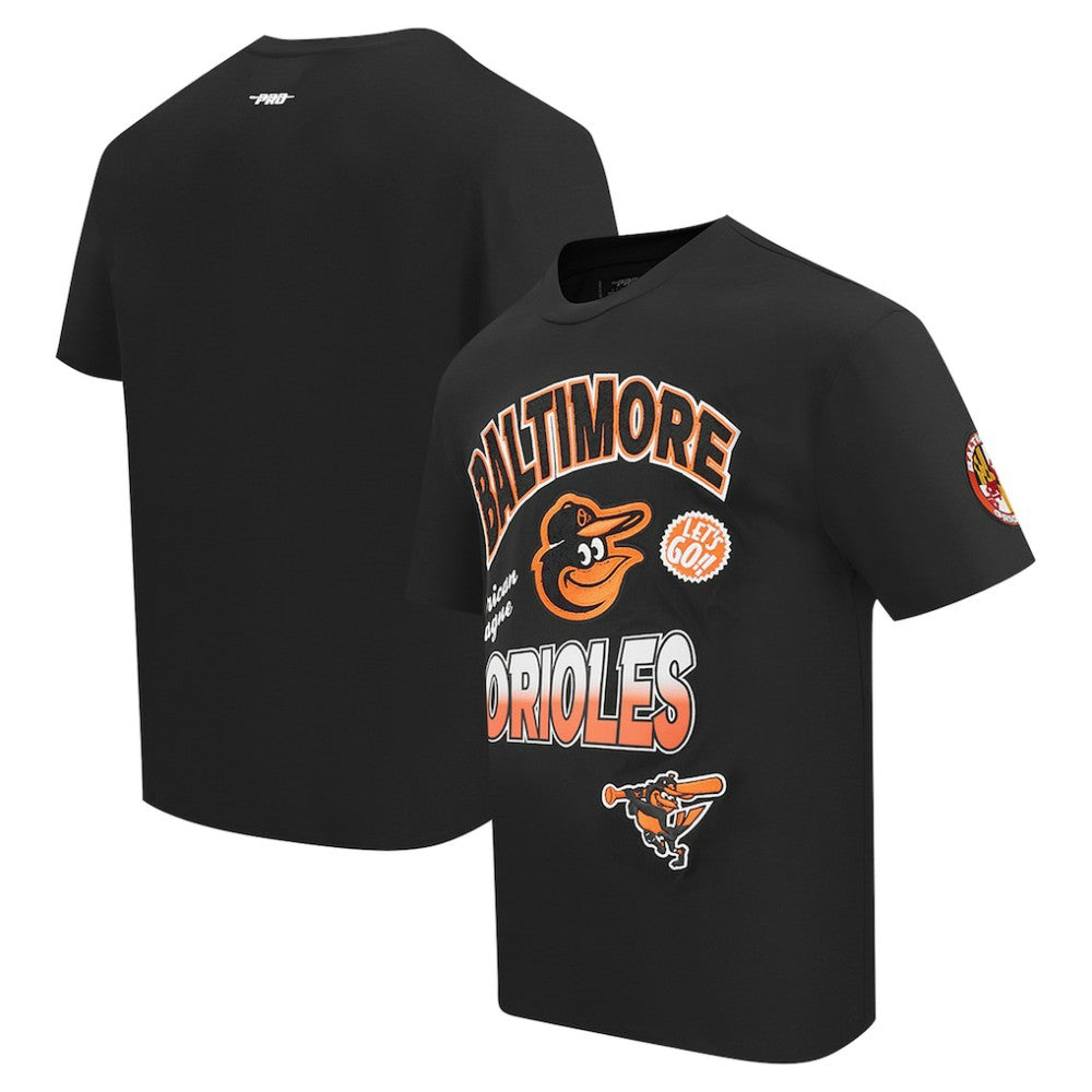 Baltimore Orioles Pro Standard Turn It Up Dropped Shoulder T-Shirt for sale