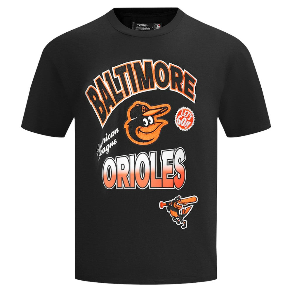 Baltimore Orioles Pro Standard Turn It Up Dropped Shoulder T-Shirt for sale