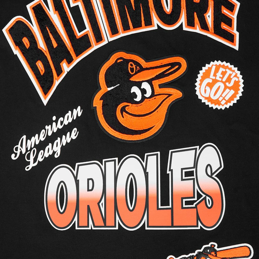 Baltimore Orioles Pro Standard Turn It Up Dropped Shoulder T-Shirt for sale
