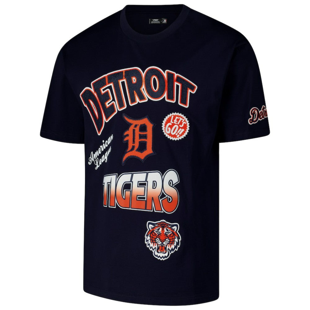 Detroit Tigers Pro Standard Turn It Up Dropped Shoulder T-Shirt Discount