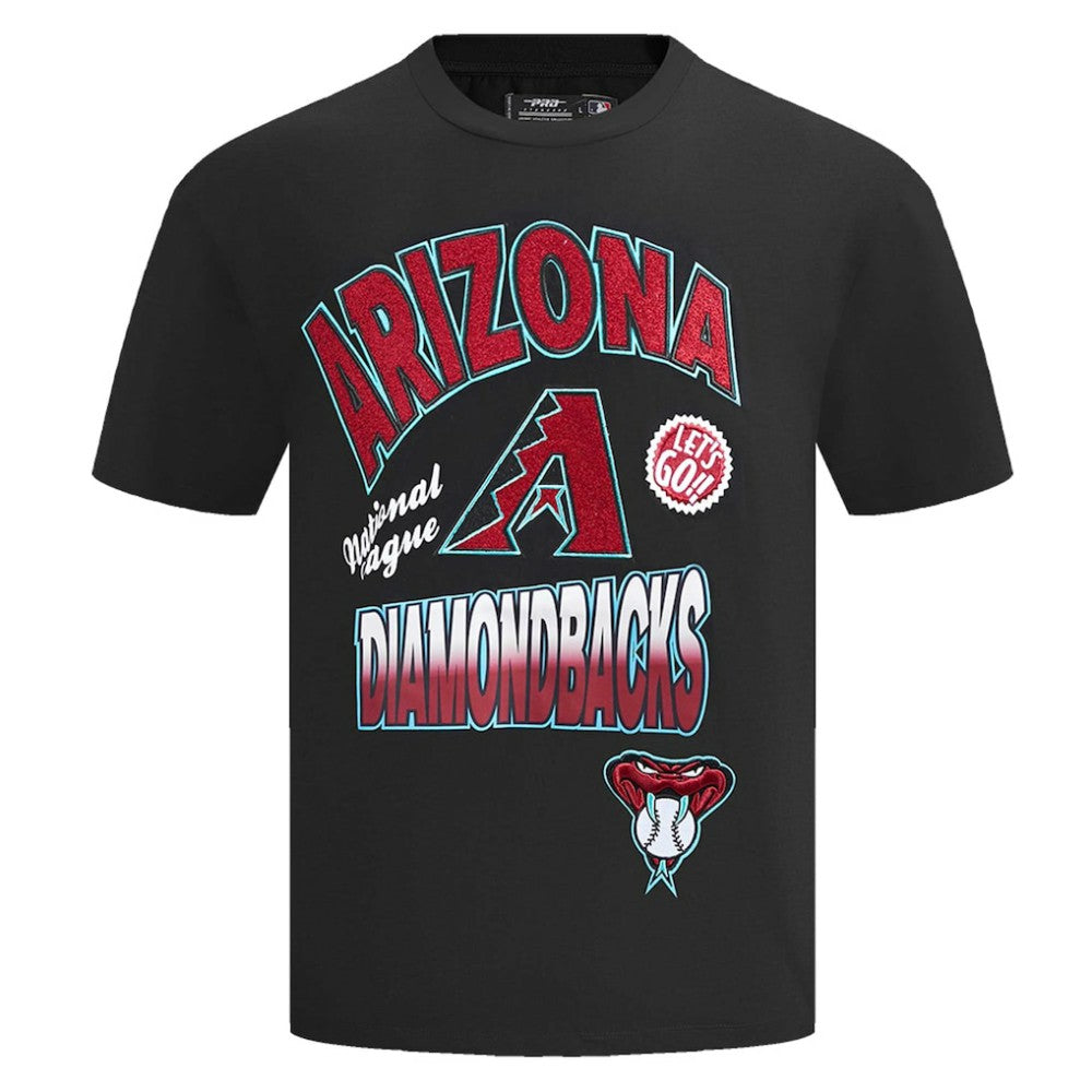 Arizona Diamondbacks Pro Standard Turn It Up Dropped Shoulder T-Shirt Sale