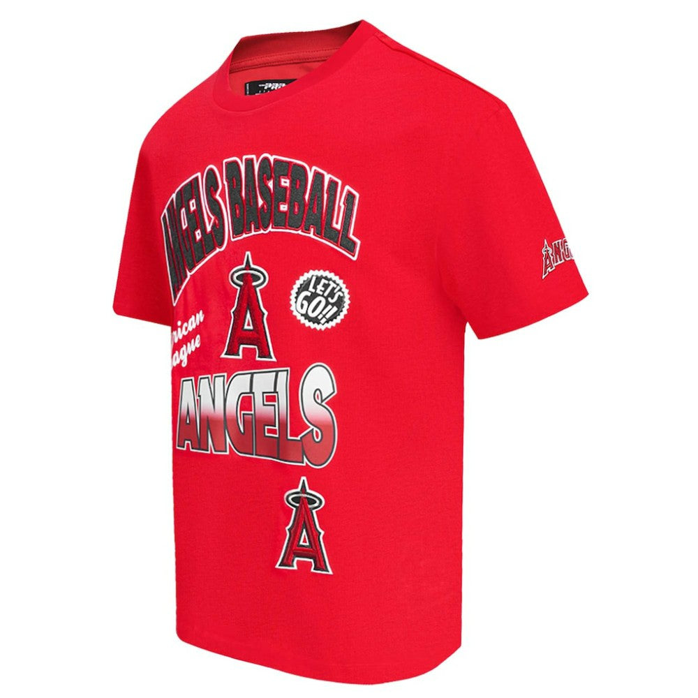 Los Angeles Angels Pro Standard Turn It Up Dropped Shoulder T-Shirt for sale