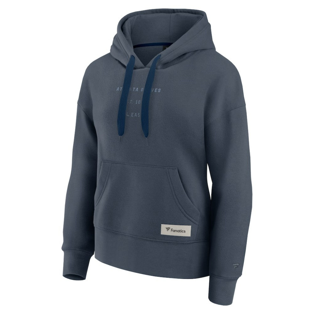 Atlanta Braves Fanatics Women's Elements Future Ground Subtle Tonal Pullover Hoodie Outlet