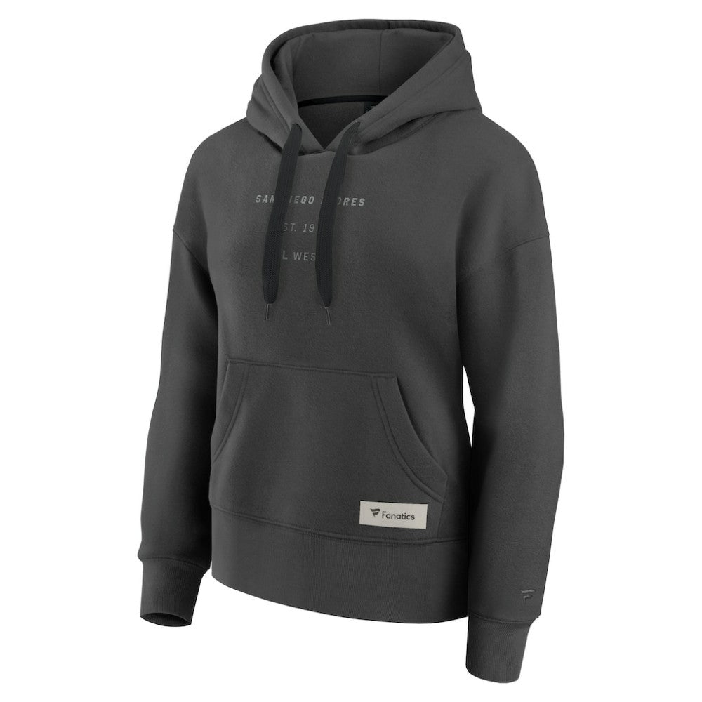 San Diego Padres Fanatics Women's Elements Future Ground Subtle Tonal Pullover Hoodie Sale