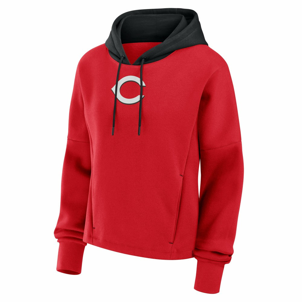 Cincinnati Reds Fanatics Women's Oversized Legacy Favorite Spectator Pullover Hoodie Online