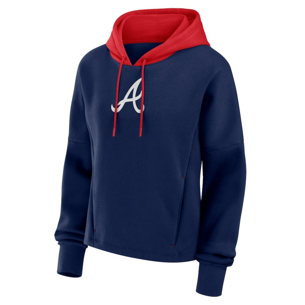 Atlanta Braves Fanatics Women's Oversized Legacy Favorite Spectator Pullover Hoodie Online