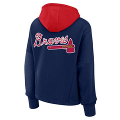 Atlanta Braves Fanatics Women's Oversized Legacy Favorite Spectator Pullover Hoodie Online
