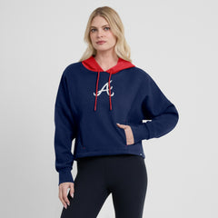 Atlanta Braves Fanatics Women's Oversized Legacy Favorite Spectator Pullover Hoodie Online
