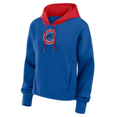 Chicago Cubs Fanatics Women's Oversized Legacy Favorite Spectator Pullover Hoodie Outlet
