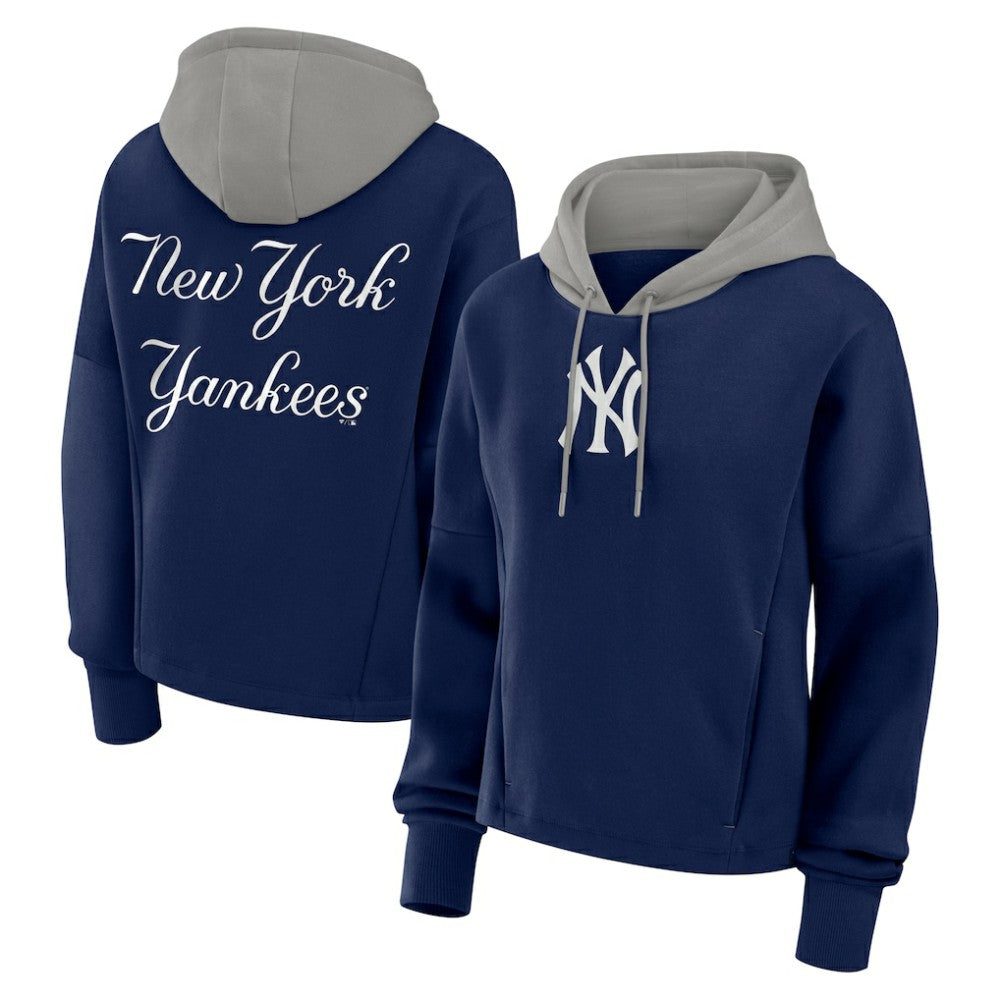 New York Yankees Fanatics Women's Oversized Legacy Favorite Spectator Pullover Hoodie Online