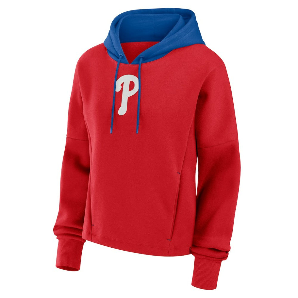 Philadelphia Phillies Fanatics Women's Oversized Legacy Favorite Spectator Pullover Hoodie Outlet
