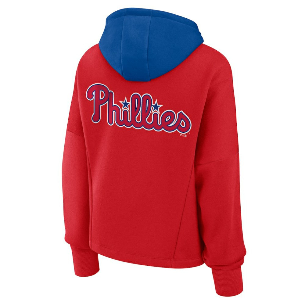 Philadelphia Phillies Fanatics Women's Oversized Legacy Favorite Spectator Pullover Hoodie Outlet