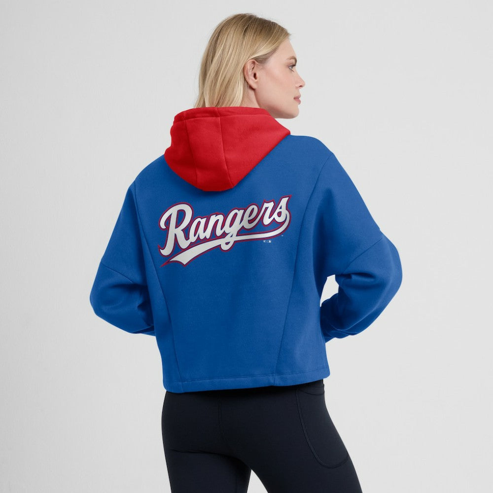 Texas Rangers Fanatics Women's Oversized Legacy Favorite Spectator Pullover Hoodie Near Me