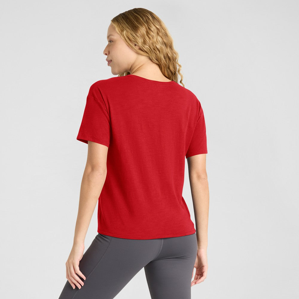 St. Louis Cardinals Fanatics Women's Fan Fave Stadium Slub Boxy T-Shirt Discount