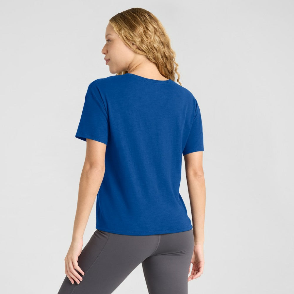 Texas Rangers Fanatics Women's Fan Fave Stadium Slub Boxy T-Shirt Online