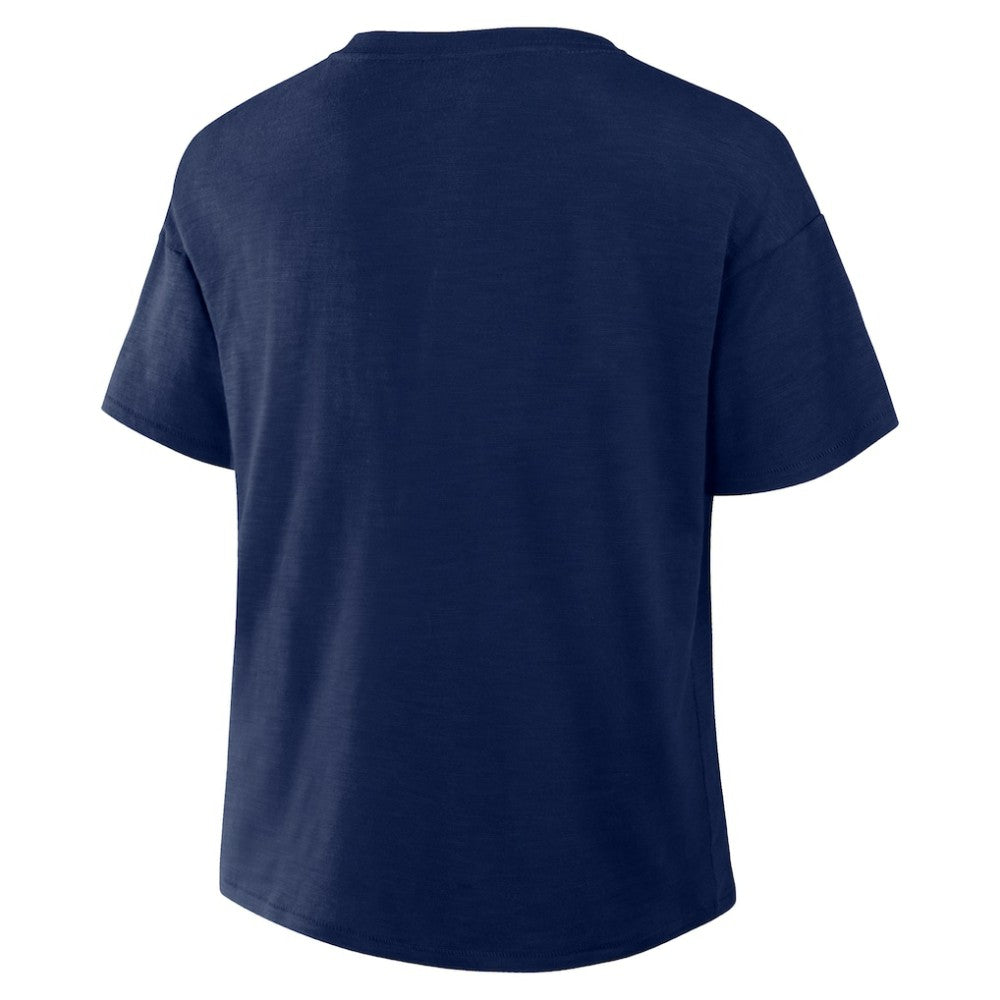 Atlanta Braves Fanatics Women's Fan Fave Stadium Slub Boxy T-Shirt Discount